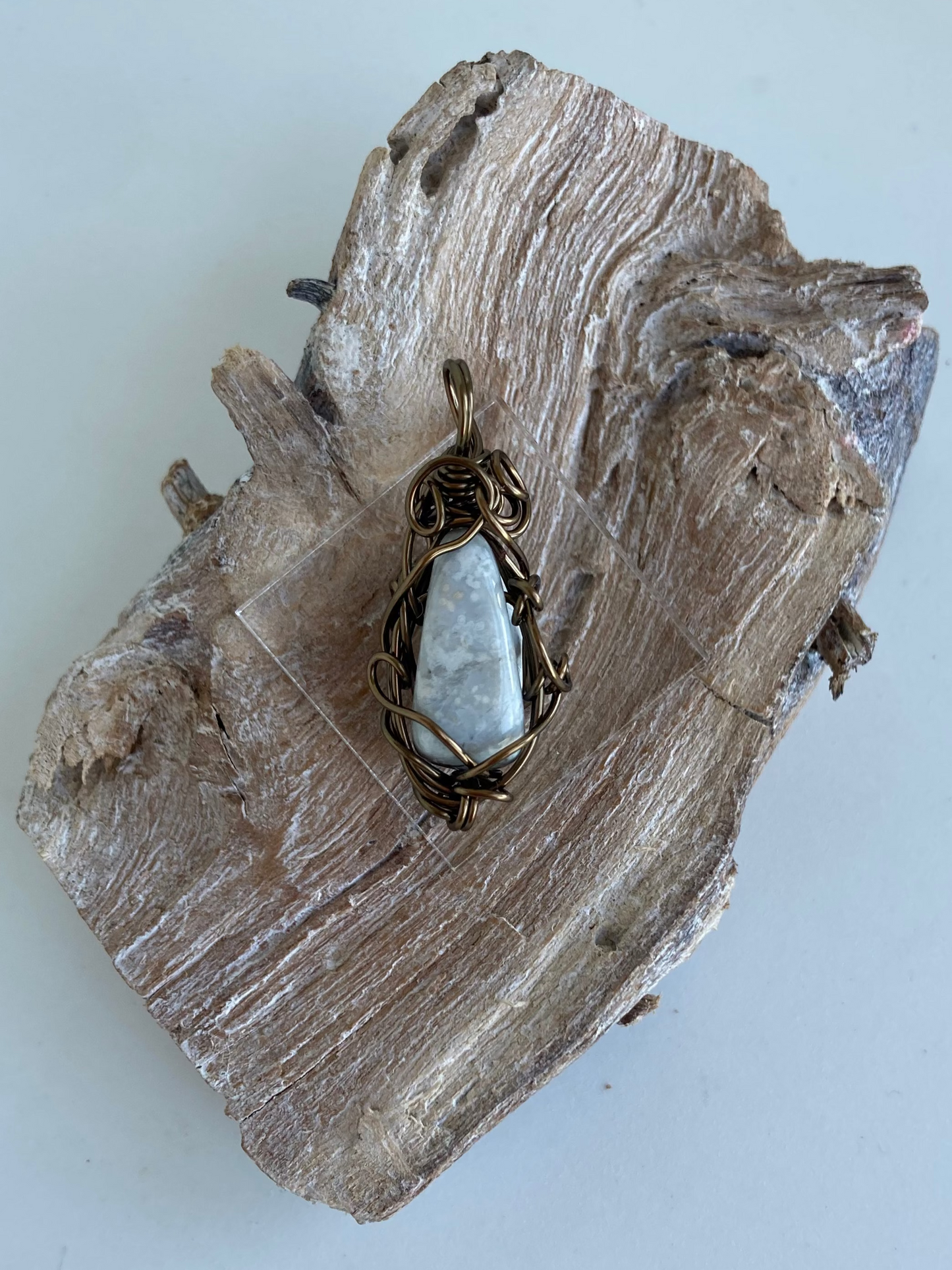 Ocean Jasper Pendant – Joy, Depression Buster & New Beginnings