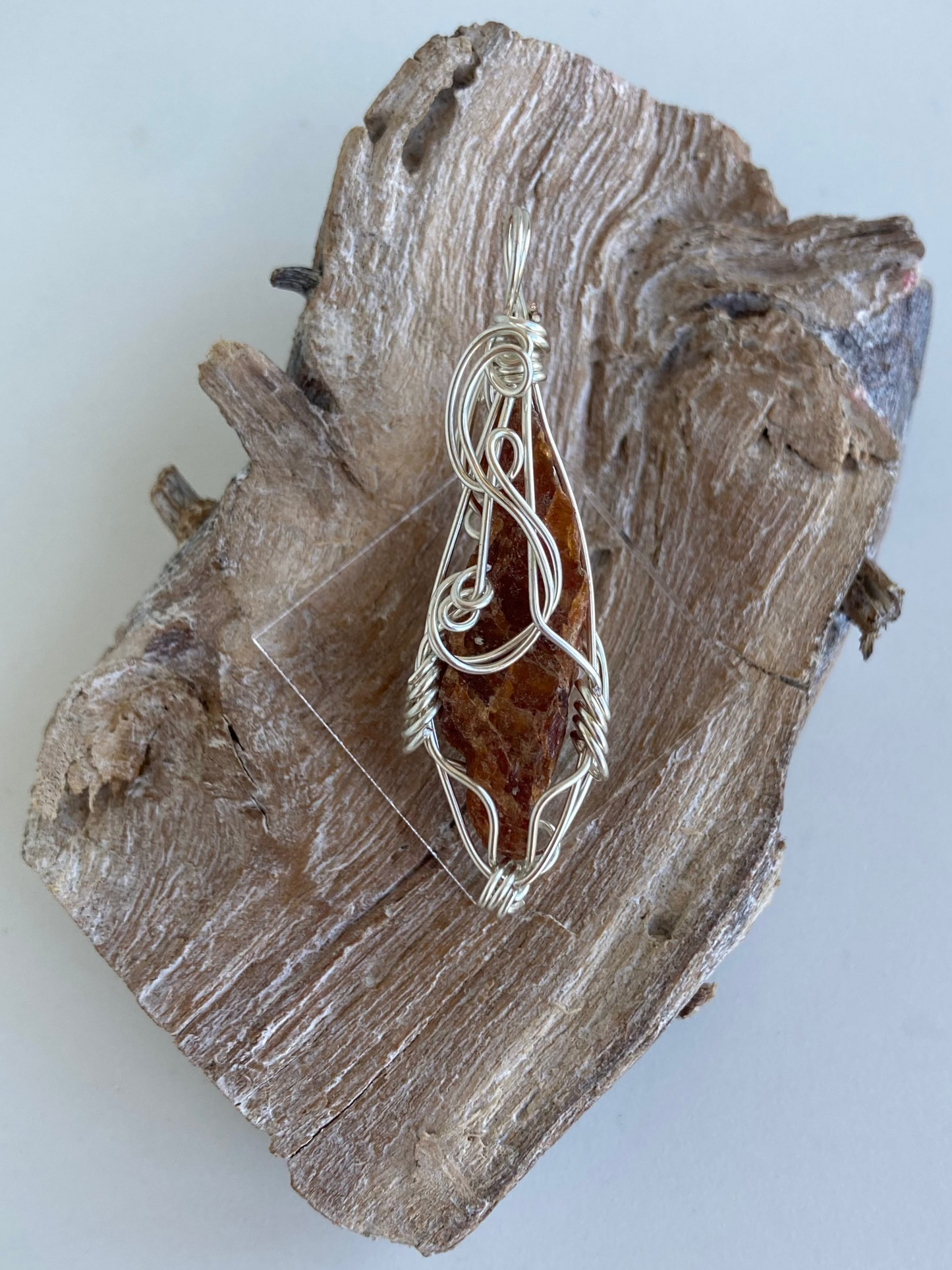 Kyanite (Red/Orange) Pendant – Passion, Motivation & Grounded Creativity