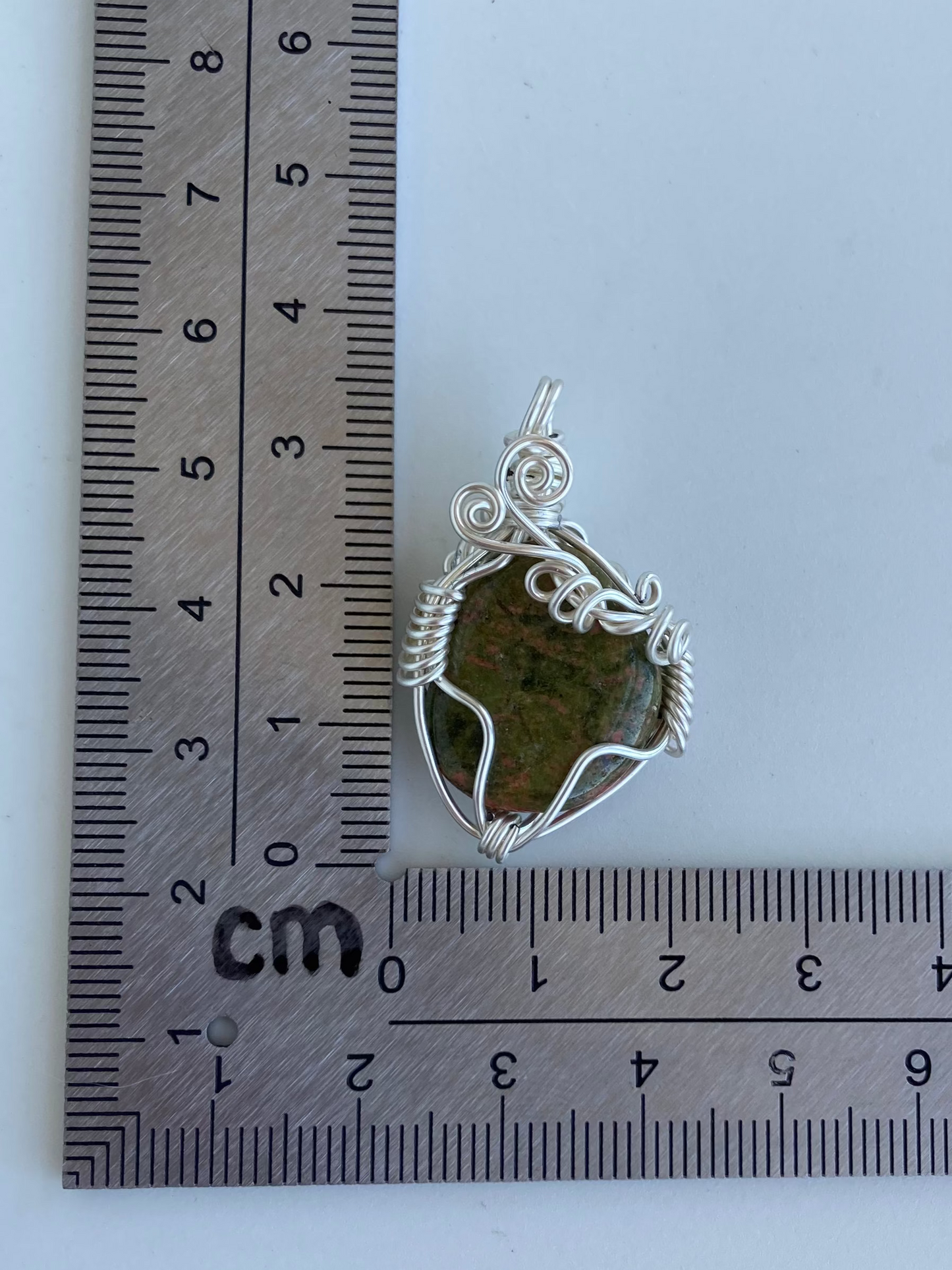 Unakite Pendant – Emotional Healing, Patience & Heart Balance