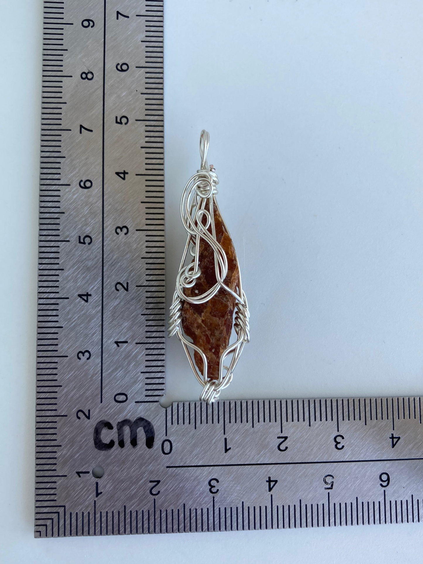 Kyanite (Red/Orange) Pendant – Passion, Motivation & Grounded Creativity