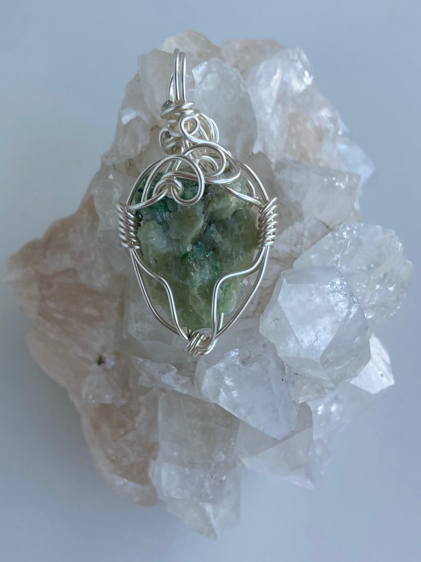 Vesuvianite(Green) Pendant – Manifest Dreams, Inner Truth & Spiritual Path