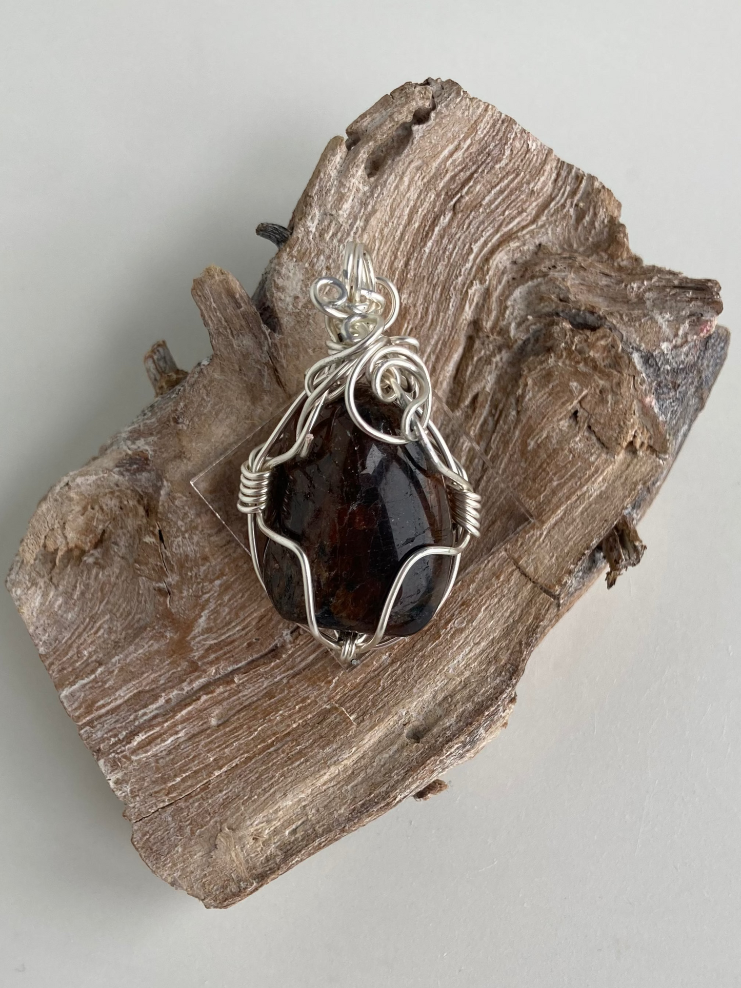 Chiastolite (Andalusite) Pendant – Aura, Protection, Grounding & Heals Anxiety