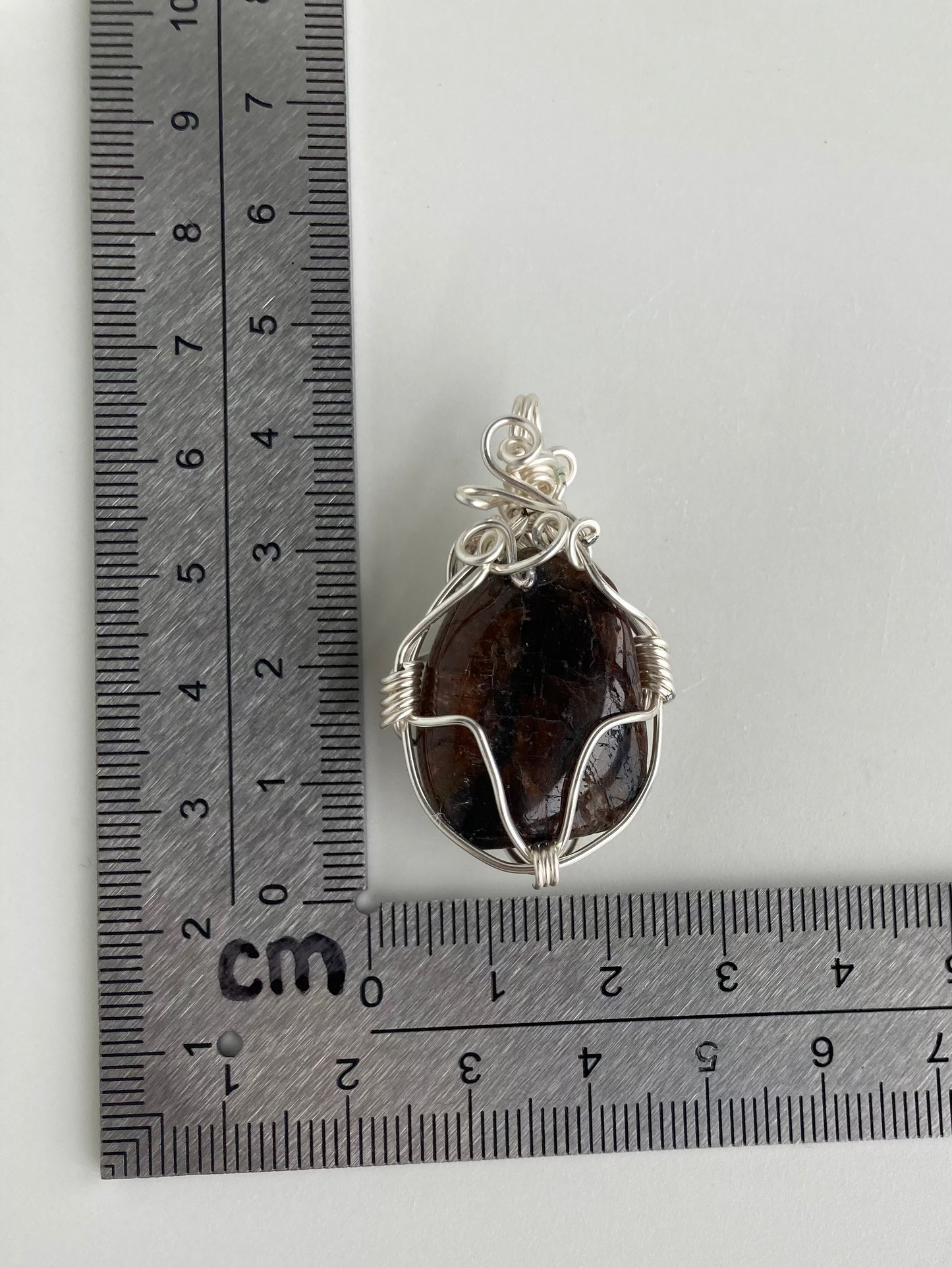 Chiastolite (Andalusite) Pendant – Aura, Protection, Grounding & Heals Anxiety