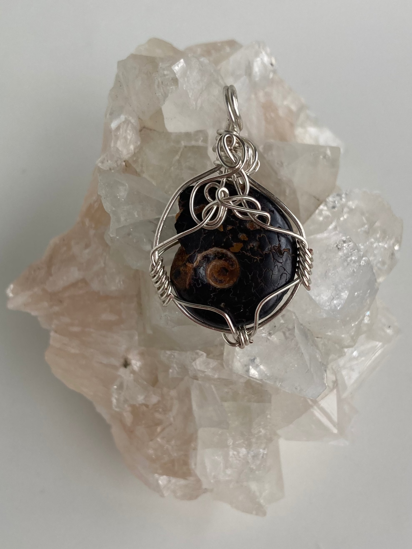 Ammonite Pendant – Acceptance, Meditation & Life Cycles