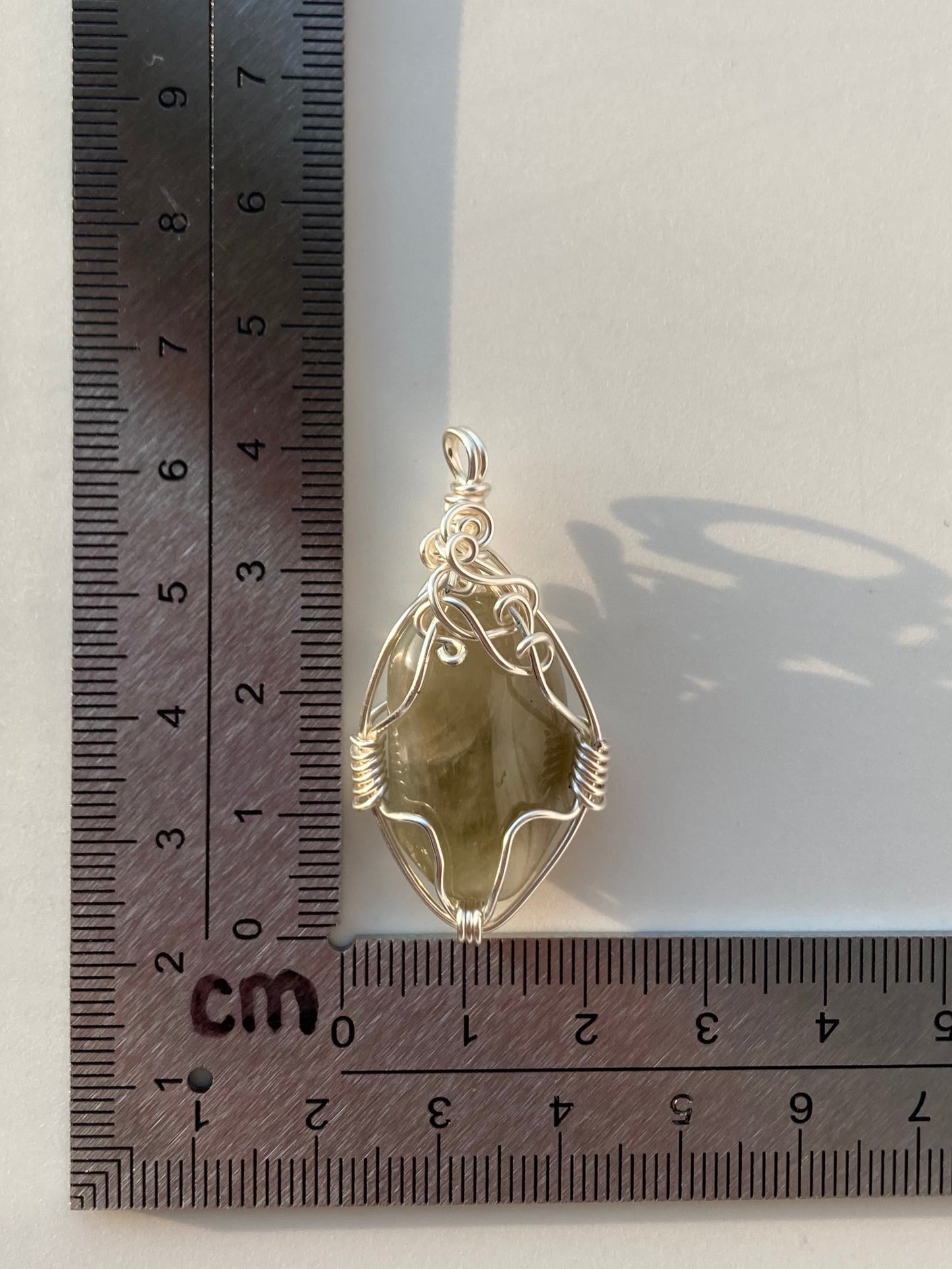Prasiolite (Green Amethyst) Pendant – Heart Healing, Divine Will & Earth Connection