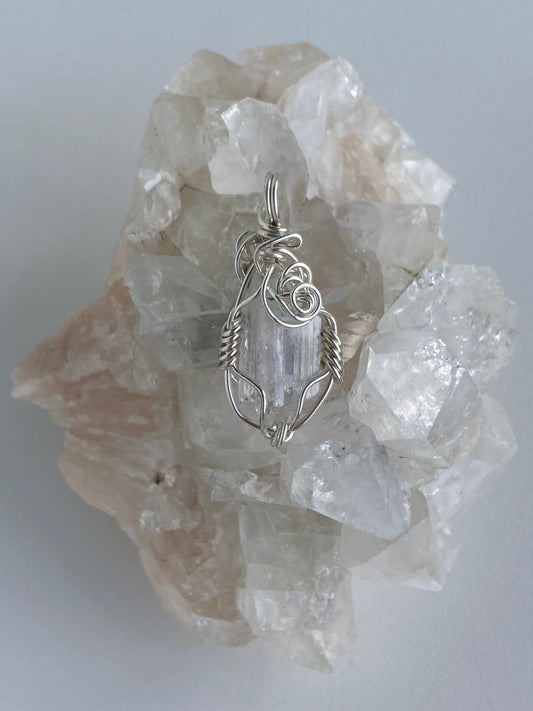 Danburite Pendant – Higher Realms, Angelic Connection, Meditation & Clarity