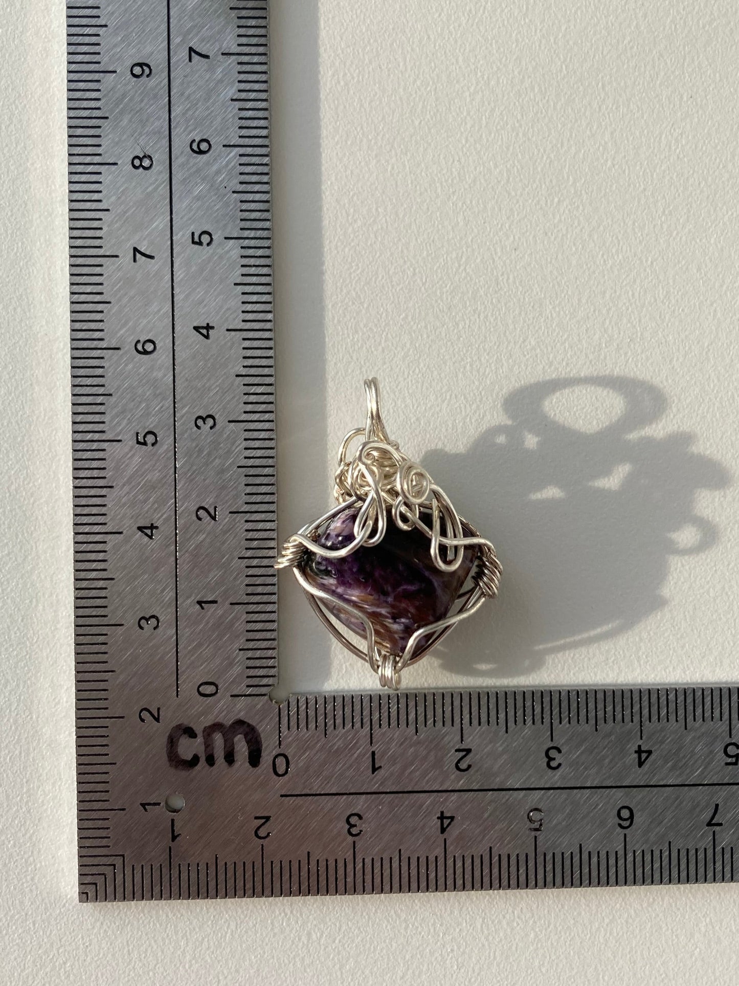 Charoite Pendant – Ground & Align Energy, Dispel Negativity, Life Path