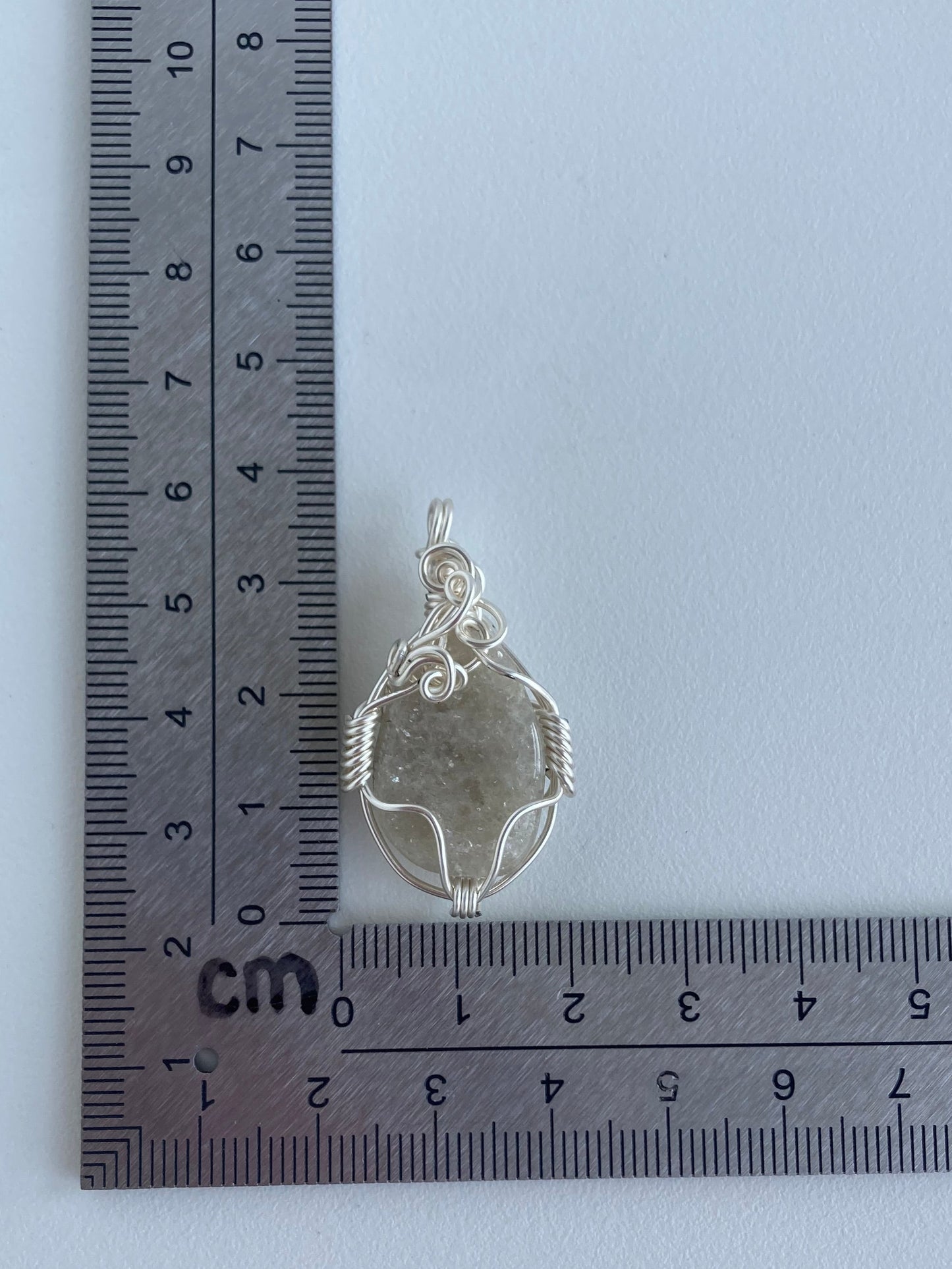Aventurine Pendant White – Luck, Self-Mastery & Claircognizance