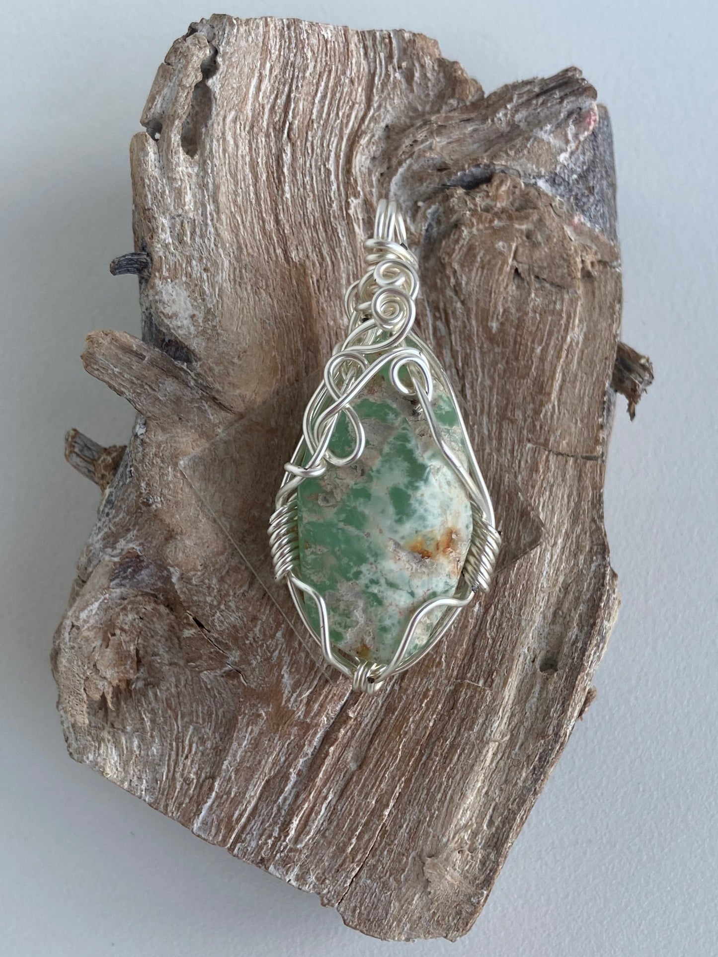 Chrysoprase Pendant – Heart Healing, Comfort & Unconditional Love
