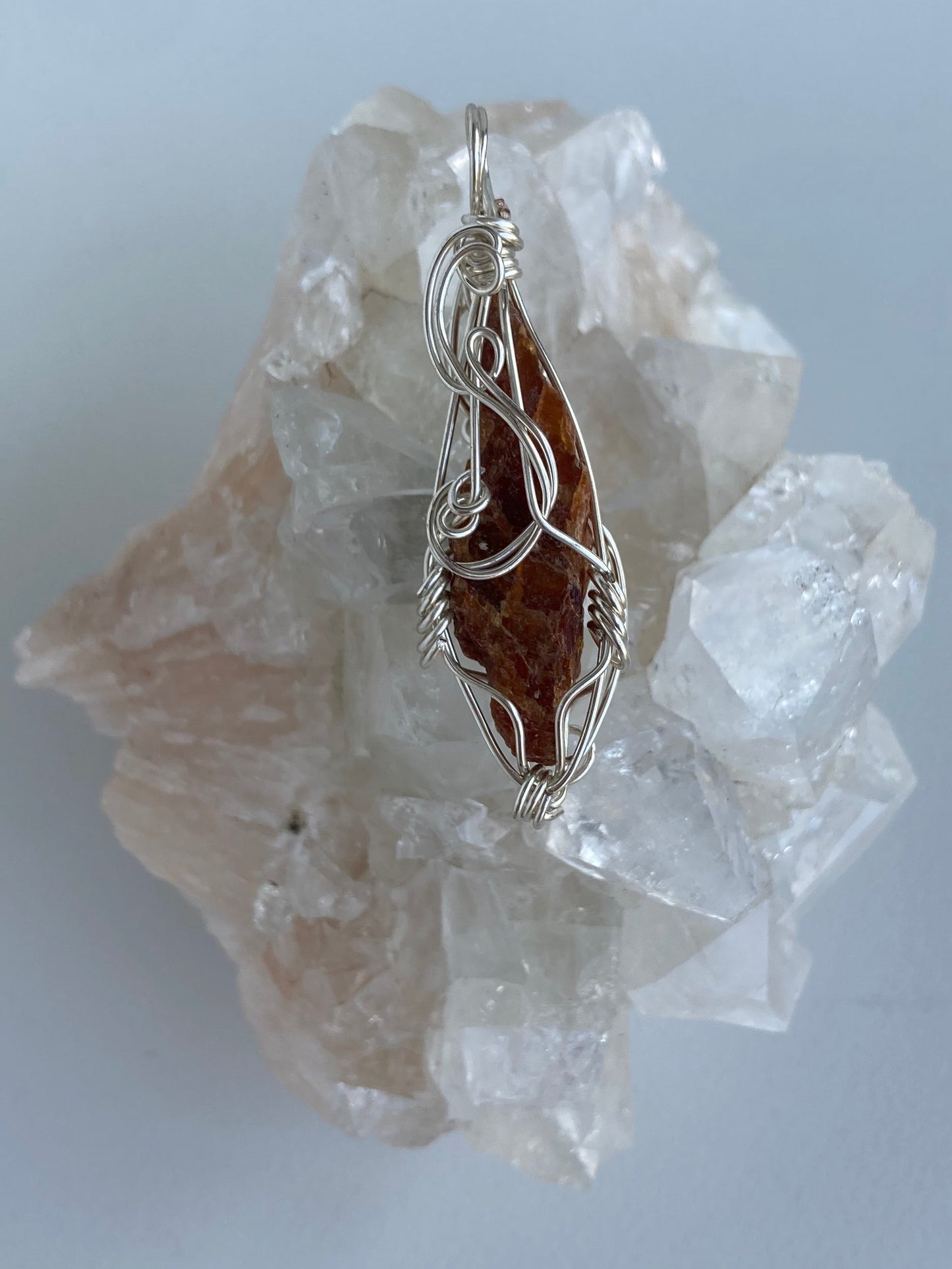 Kyanite (Red/Orange) Pendant – Passion, Motivation & Grounded Creativity
