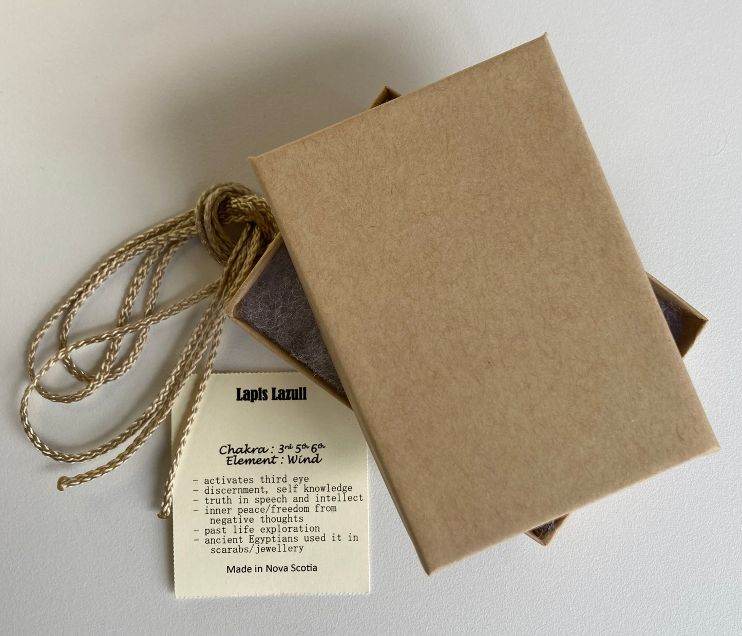 Lapis Lazuli Pendant – Activate Third Eye, Truth, Peace & Past Life Wisdom
