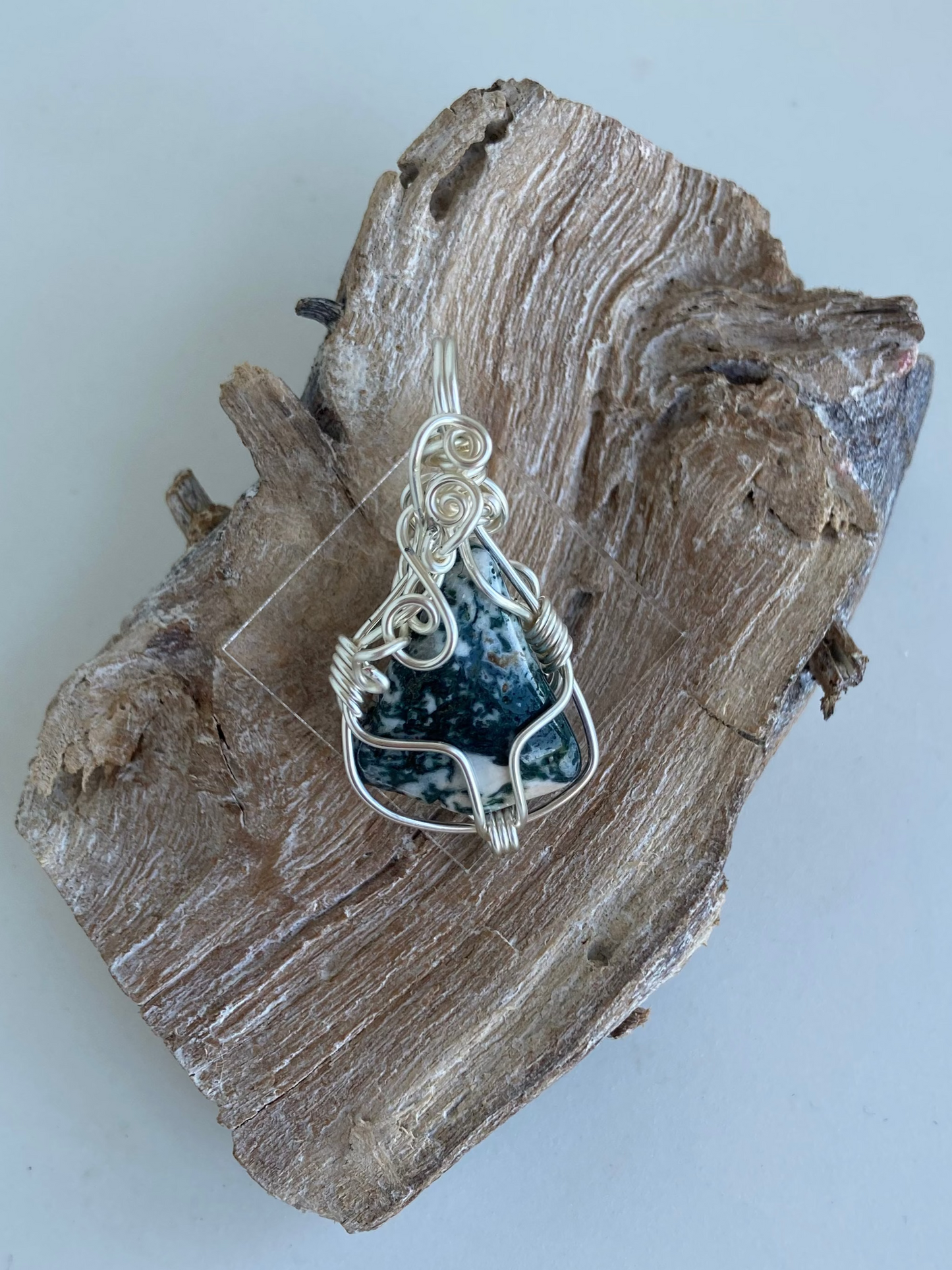 Tree Agate Pendant – Fairies, Nature Connection & Grounded Abundance