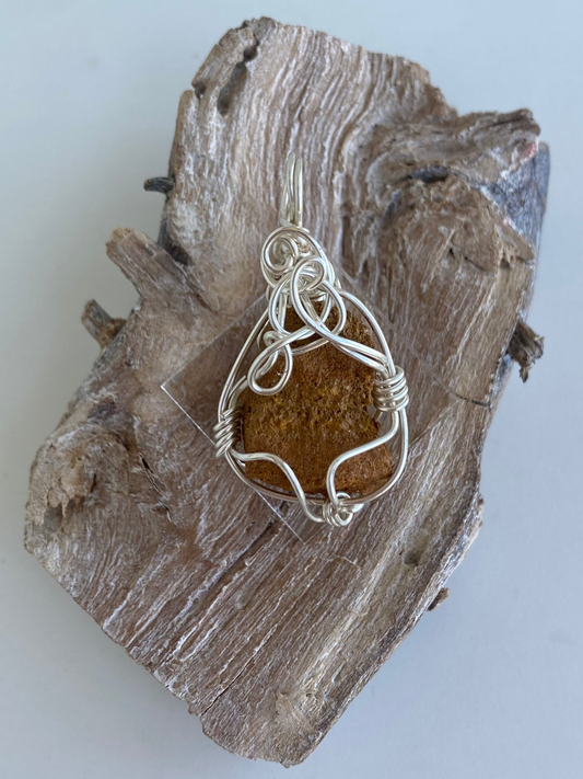 Jasper (Yellow) Pendant – Confidence, Goal Clarity & Forward Momentum