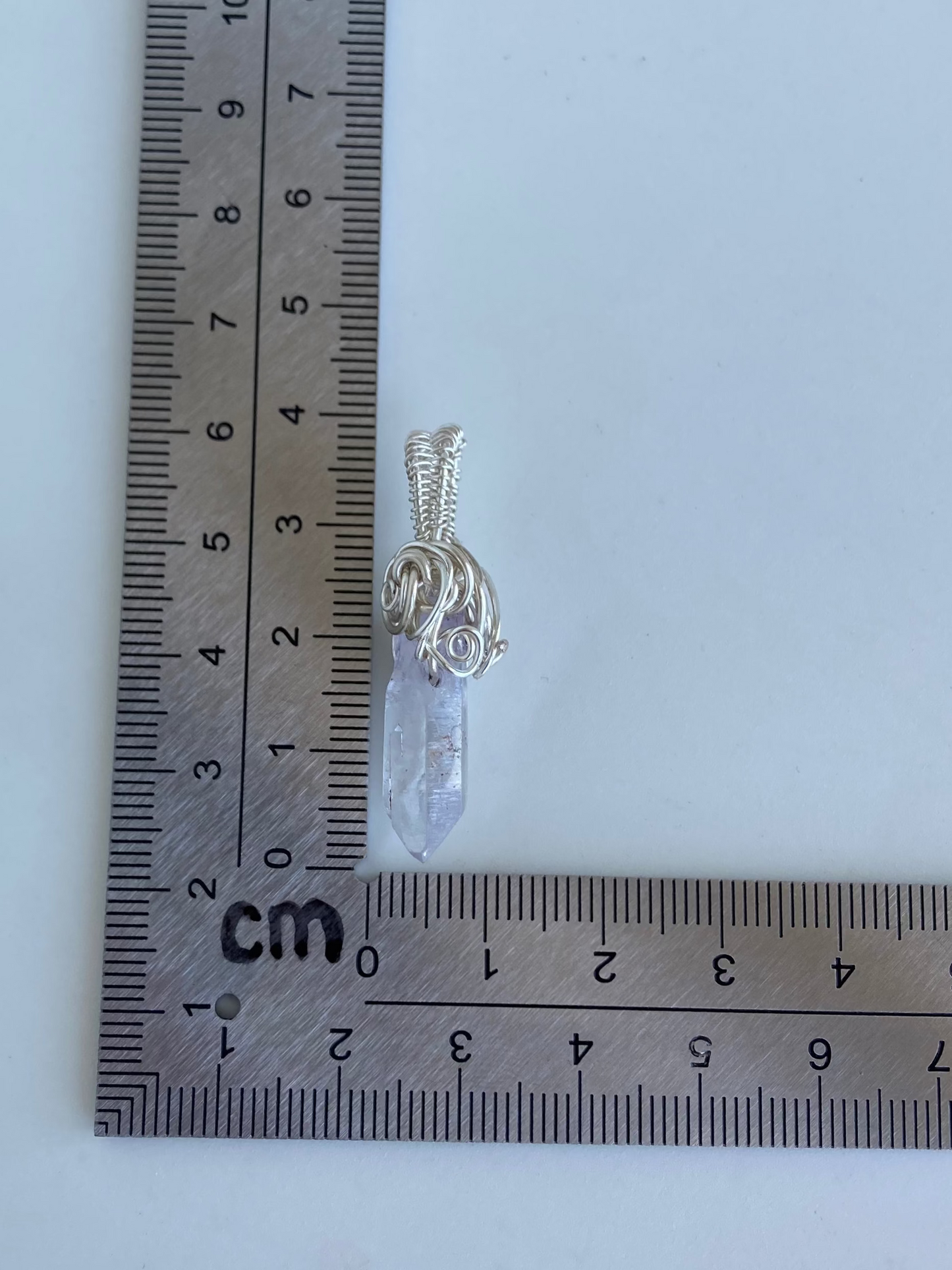 Aura Quartz (Lilac) Pendant – Divine Path, Peaceful Clarity & Claircognizance