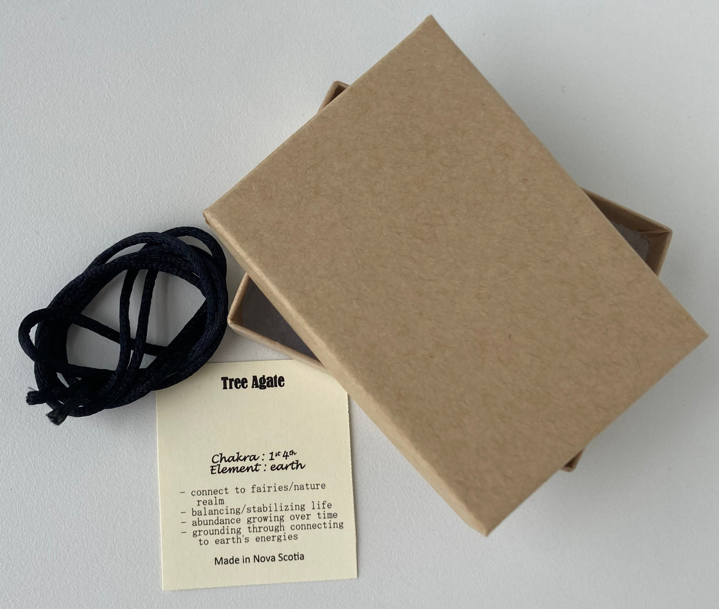 Tree Agate Pendant – Fairies, Nature Connection & Grounded Abundance