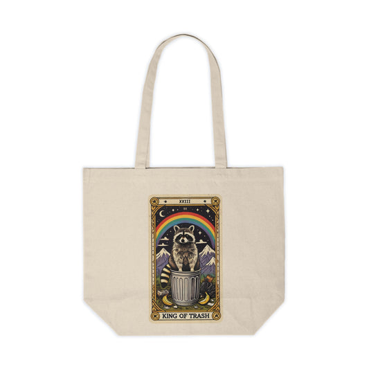 Tarot Tote Bag - King of Trash – Raccoon Royalty