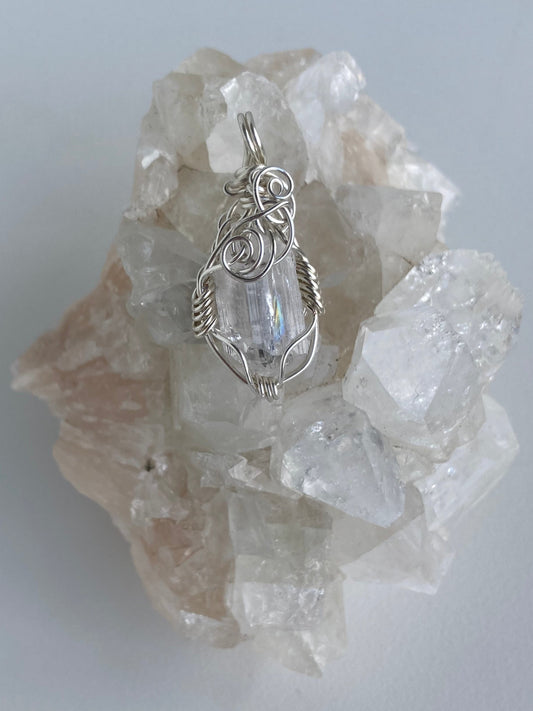 Danburite Pendant – Higher Realms, Angelic Connection, Meditation & Clarity