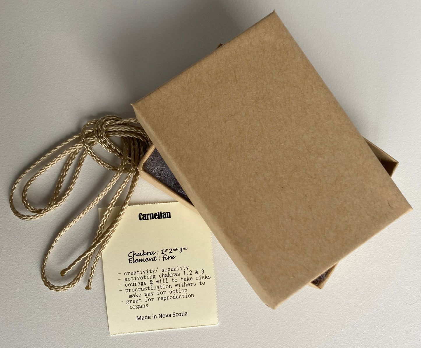 Carnelian Pendant – Chakra Activation, Courage & Procrastination Buster