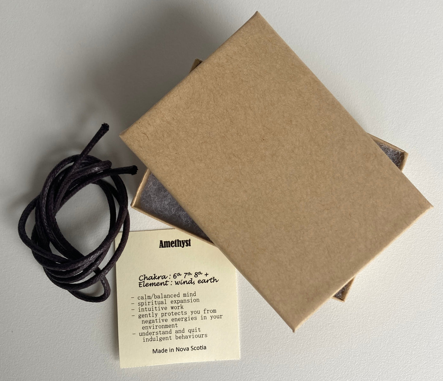 Amethyst Pendant – Calm, Intuition & Spiritual Expansion